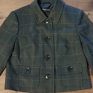 Betty Barclay Collection Blazer plaid Jacket 8 38